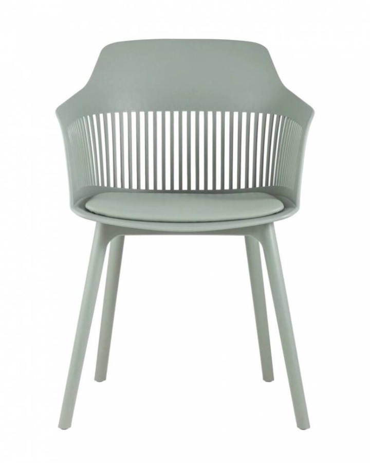 Стул Crocus с подушкой серо-зеленый Garden