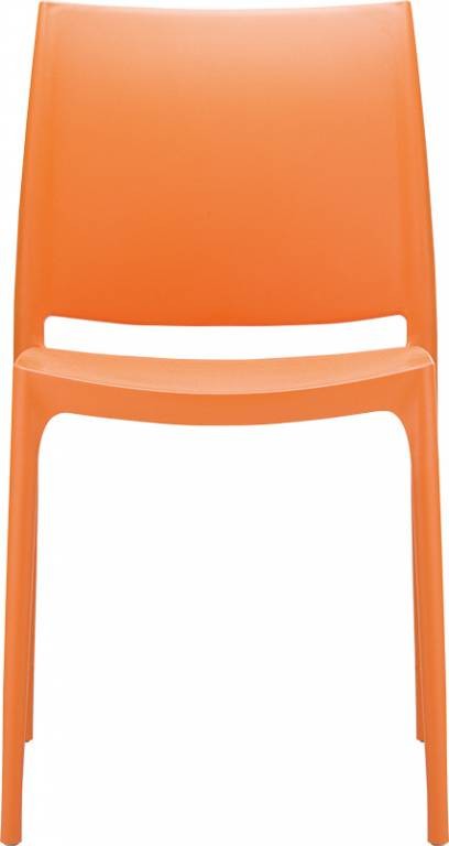 Стул пластиковый Maya оранжевый Garden