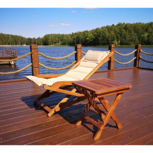 Комплект с креслом и столиком AFM-709A-T133 Beige (1+1) Афина