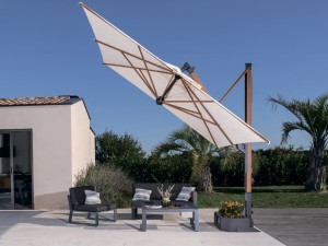 Зонт профессиональный Galileo Wood слоновая кость Scolaro