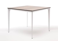 Обеденный стол Малага из HPL 90х90 см, дуб 4sis