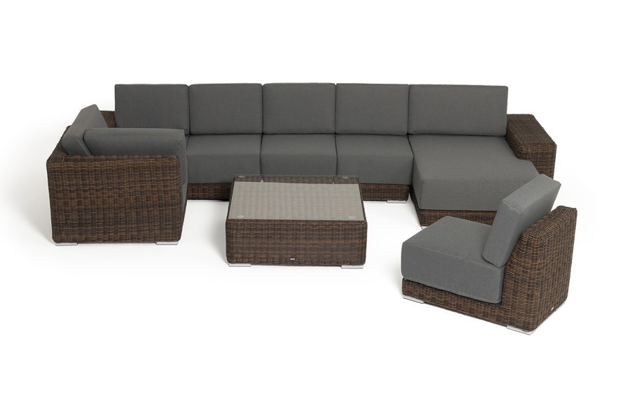 Лаунж-зона трансформирующаяся Капри, коричневый