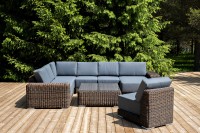 Лаунж-зона трансформирующаяся Капри, коричневая 4sis 