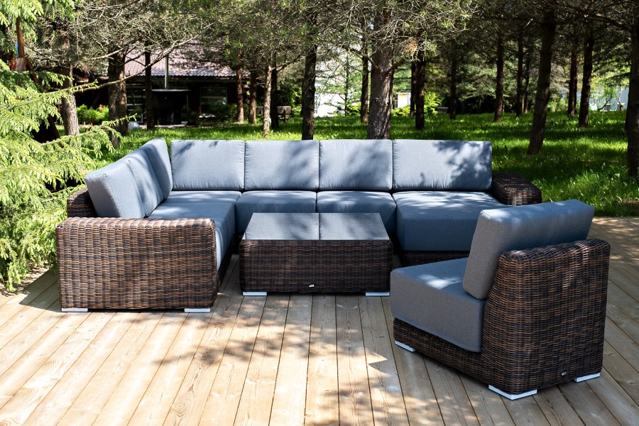 Лаунж-зона трансформирующаяся Капри, коричневый