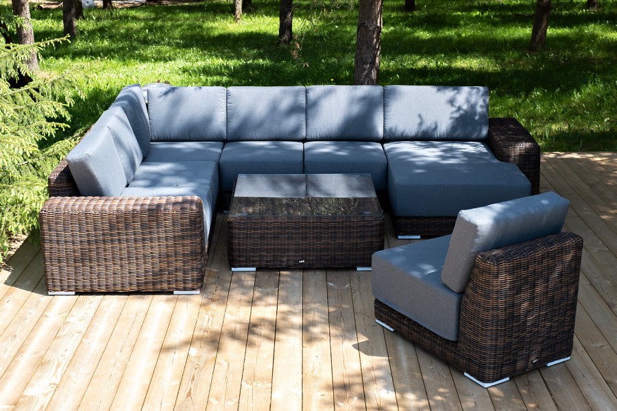 Лаунж-зона трансформирующаяся Капри, коричневый