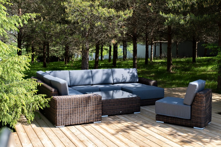 Лаунж-зона трансформирующаяся Капри, коричневый