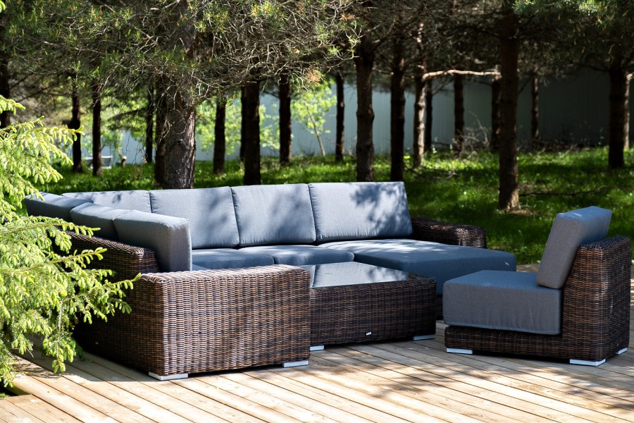 Лаунж-зона трансформирующаяся Капри, коричневый