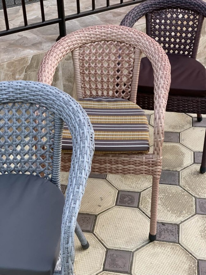 Кресло AIKO DECO серое