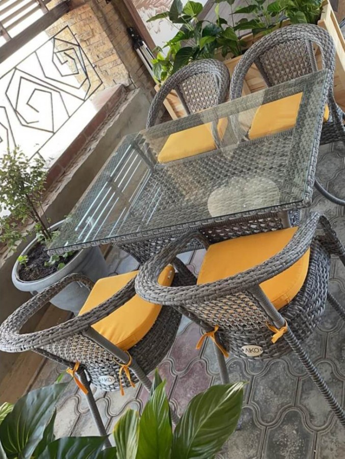 Кресло AIKO DECO серое