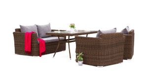 Обеденная группа Аффогато Brown 4sis