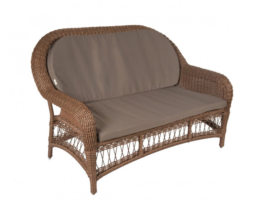 Софа 2-х местная CHELSEA коричневая Aiko