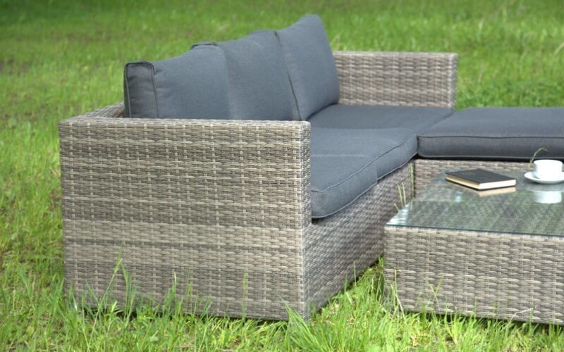 Угловой комплект VICKY из искусственного ротанга Royal Family