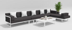 Лаунж зона Hacienda White Gardenini Лаунж зона Hacienda White Gardenini