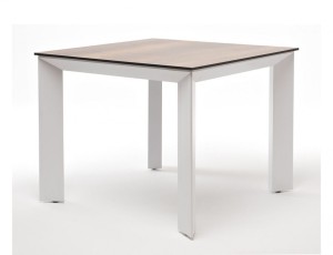 Обеденный стол Венето 90 из HPL дуб/молочный 4sis Обеденный стол Венето 90 из HPL дуб/молочный 4sis