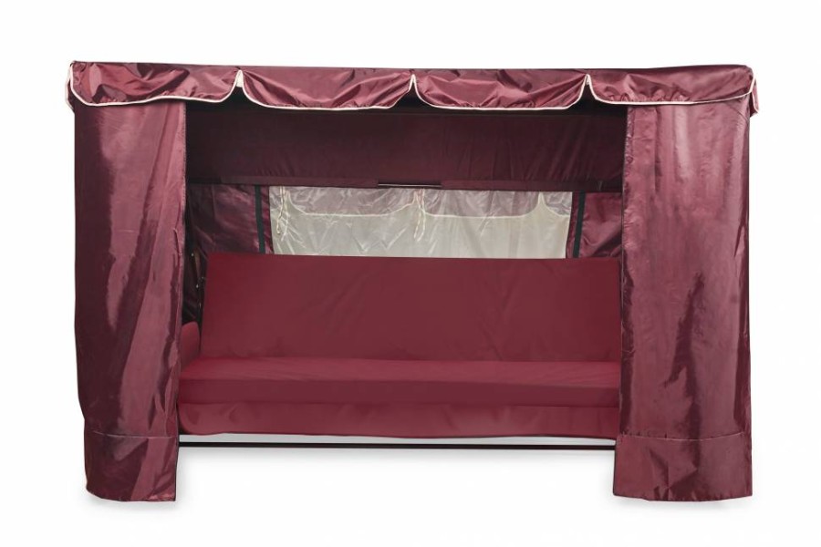 Садовые качели Нирвана 76 Classic бордо Garden