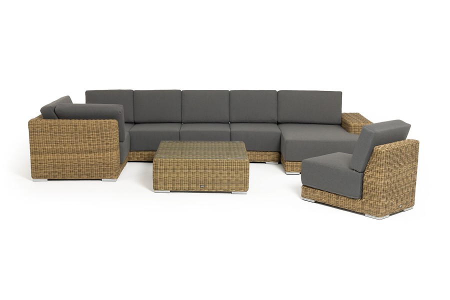 Лаунж-зона трансформирующаяся Капри, соломенный