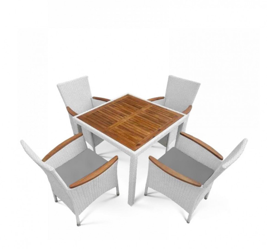 Комплект плетеной мебели AFM-440A White Афина