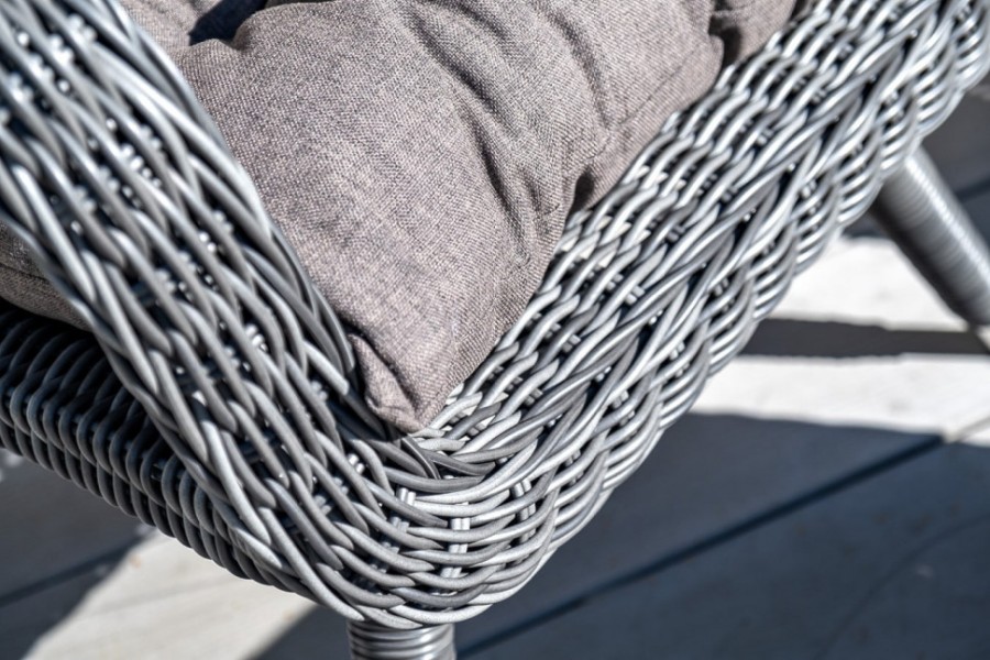 Кресло из искусственного ротанга Толедо Graphite 4sis