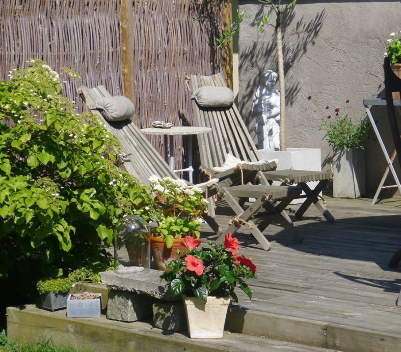 Кресло шезлонг Ribbon grey 3001-7 Brafab