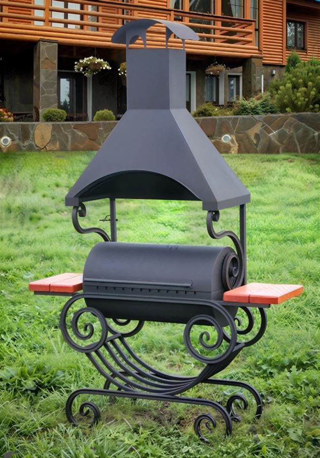 Мангал коптильня 5 Garden
