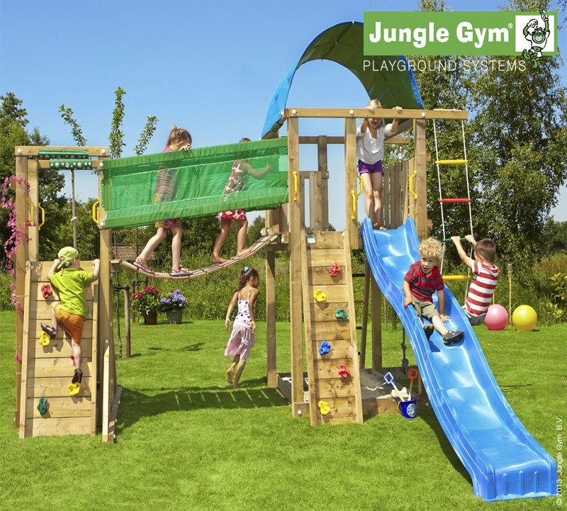 Игровой комплекс Jungle Villa+BridgeModule