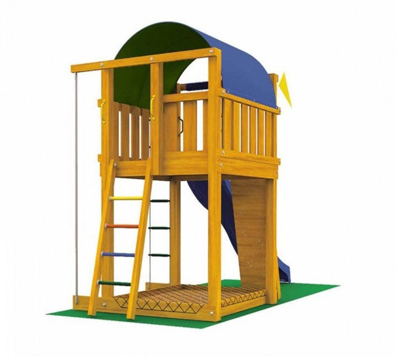 Игровой комплекс Jungle Villa+BridgeModule