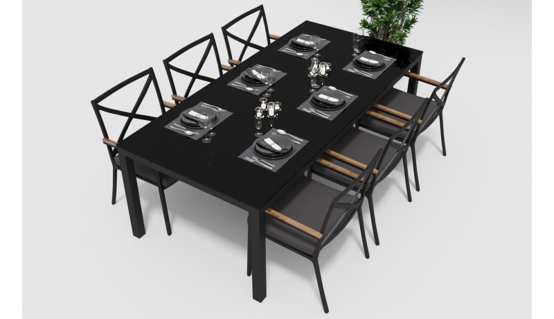 Стул Calma карбон серый Gardenini