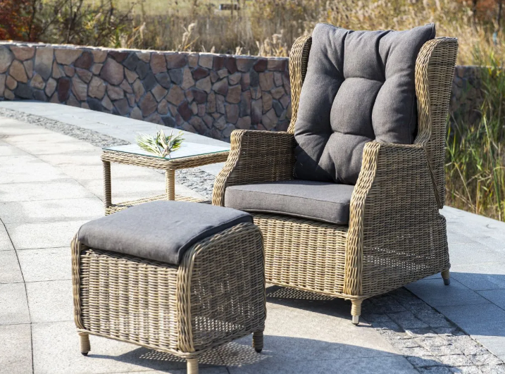 Кресло Форио из искусственного ротанга раскладное 4sis