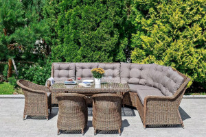 Обеденная группа Базелла Brown 4sis