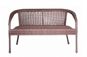 Софа 2-х местная DECO коричневая Aiko