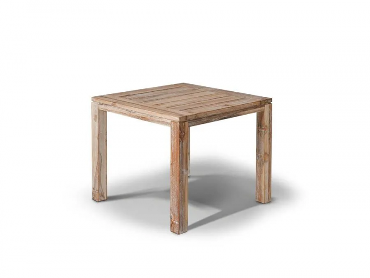 Деревянный стол из натурального тика Виченца 4sis