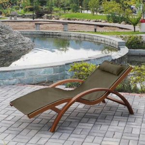 Шезлонг-лежак Мальта AFM-503 Olive Афина