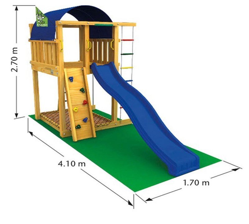 Игровой комплекс Jungle Villa+SwingModule Xtra