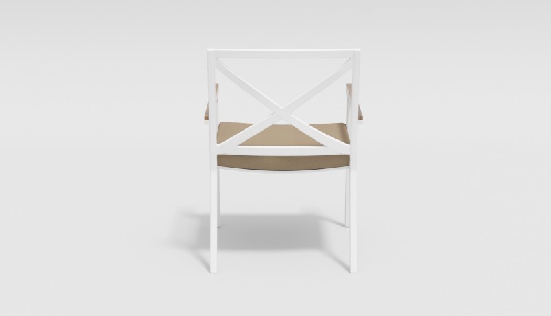 Стул Calma белый беж Gardenini