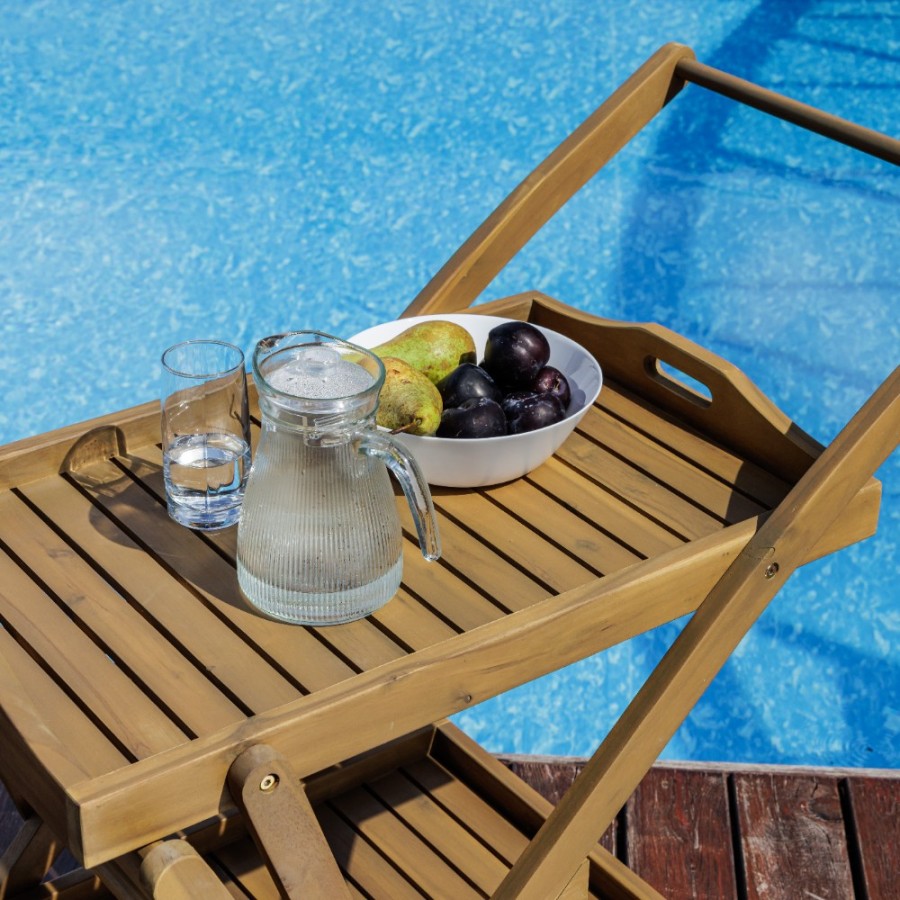 Сервировочный столик Mario из акации Royal Family