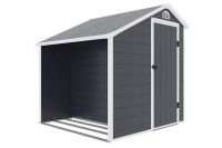 Сарай-дровница пластиковый Black Fox Modernist D 3,4м2 Garden