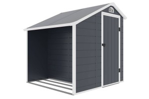 Сарай-дровница пластиковый Black Fox Modernist D 3,4м2 Garden