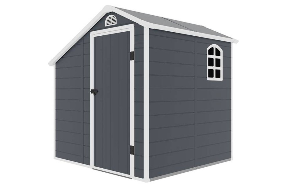 Сарай-дровница пластиковый Black Fox Modernist D 3,4м2 Garden