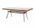 Обеденный стол из искусственного ротанга Латте Brown 160х90см 4sis