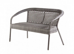 Софа 2-х местная DECO серый Aiko