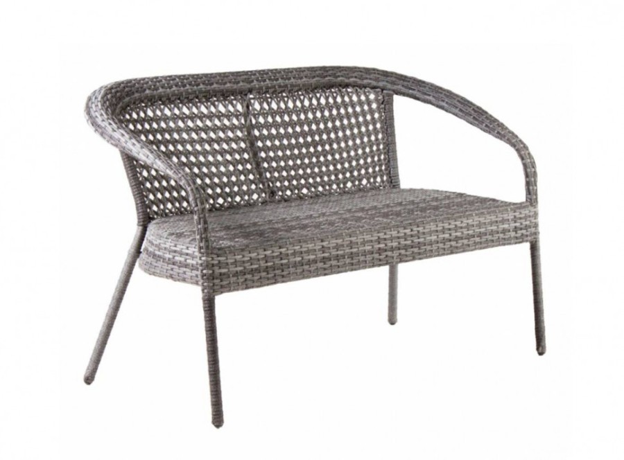 Софа 2-х местная DECO серый Aiko