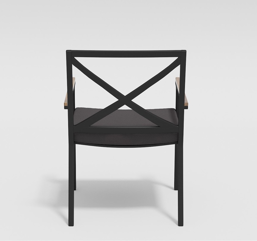 Обеденная группа Calma 200 антрацит Gardenini