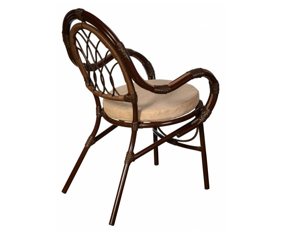 Стул Gavana из искусственного ротанга орех Garden story