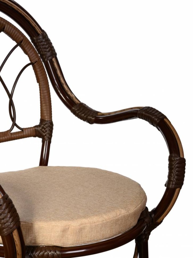 Стул Gavana из искусственного ротанга орех Garden story