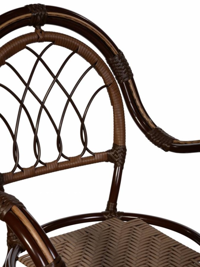 Стул Gavana из искусственного ротанга орех Garden story