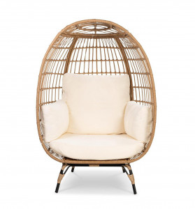 Кресло-кокон на ножках AFM-815B Beige Афина