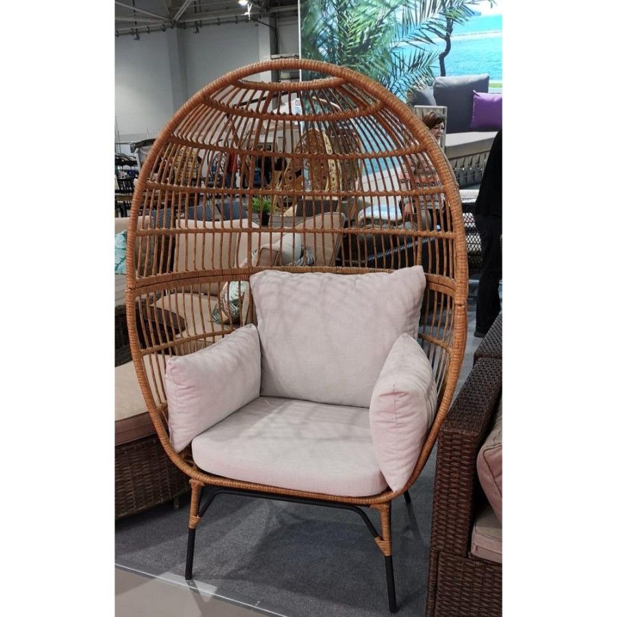 Кресло-кокон на ножках AFM-815B Beige Афина