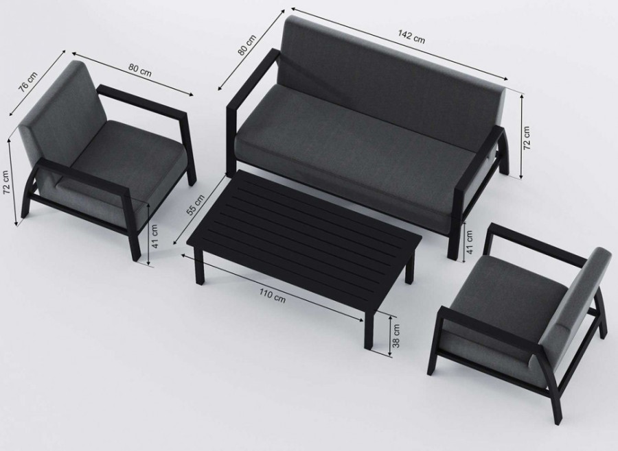 Лаунж зона Malia Gardenini