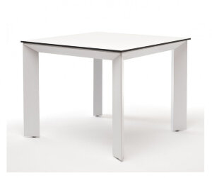 Обеденный стол Венето 90 из HPL молочный 4sis Обеденный стол Венето 90 из HPL молочный 4sis