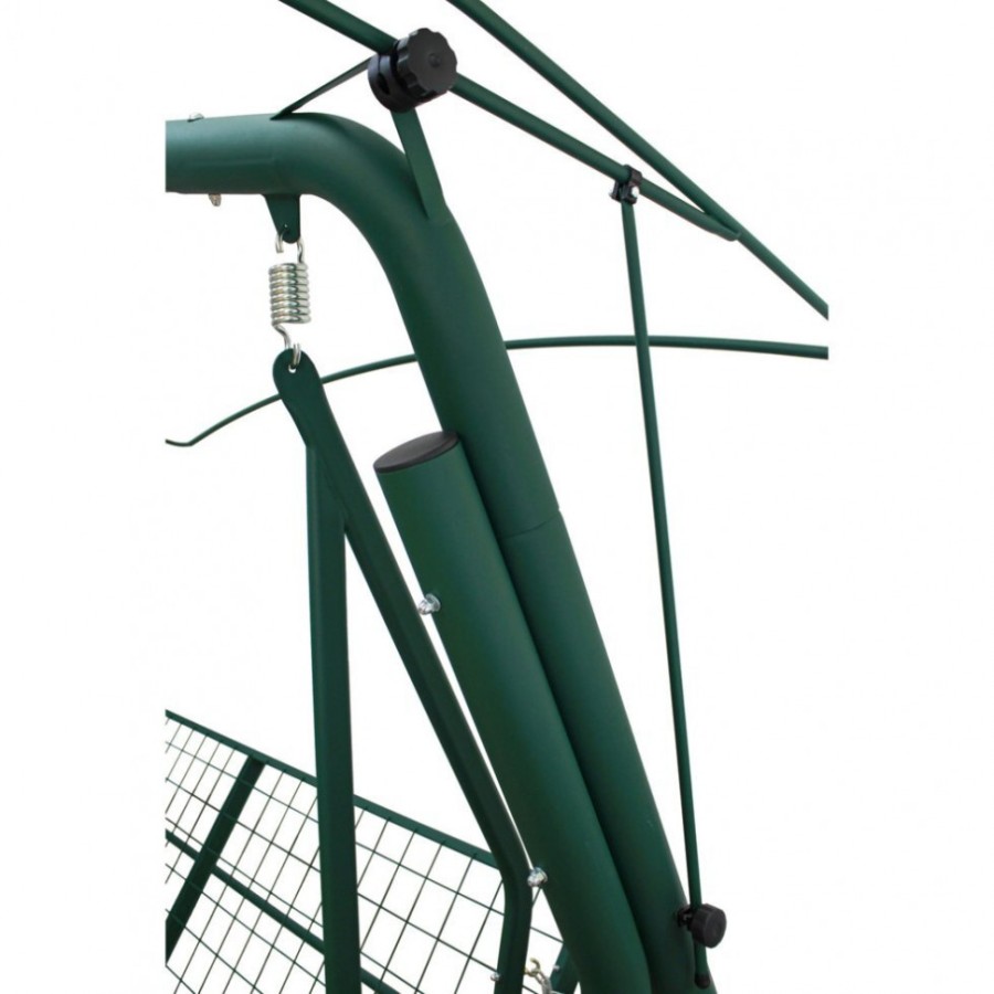 Садовые качели Эдем Люкс, зеленый Garden